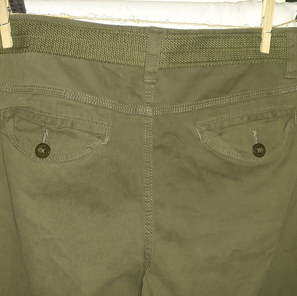 Kian D fine mens wear khakis olive size 34 - Picture 3 of 5